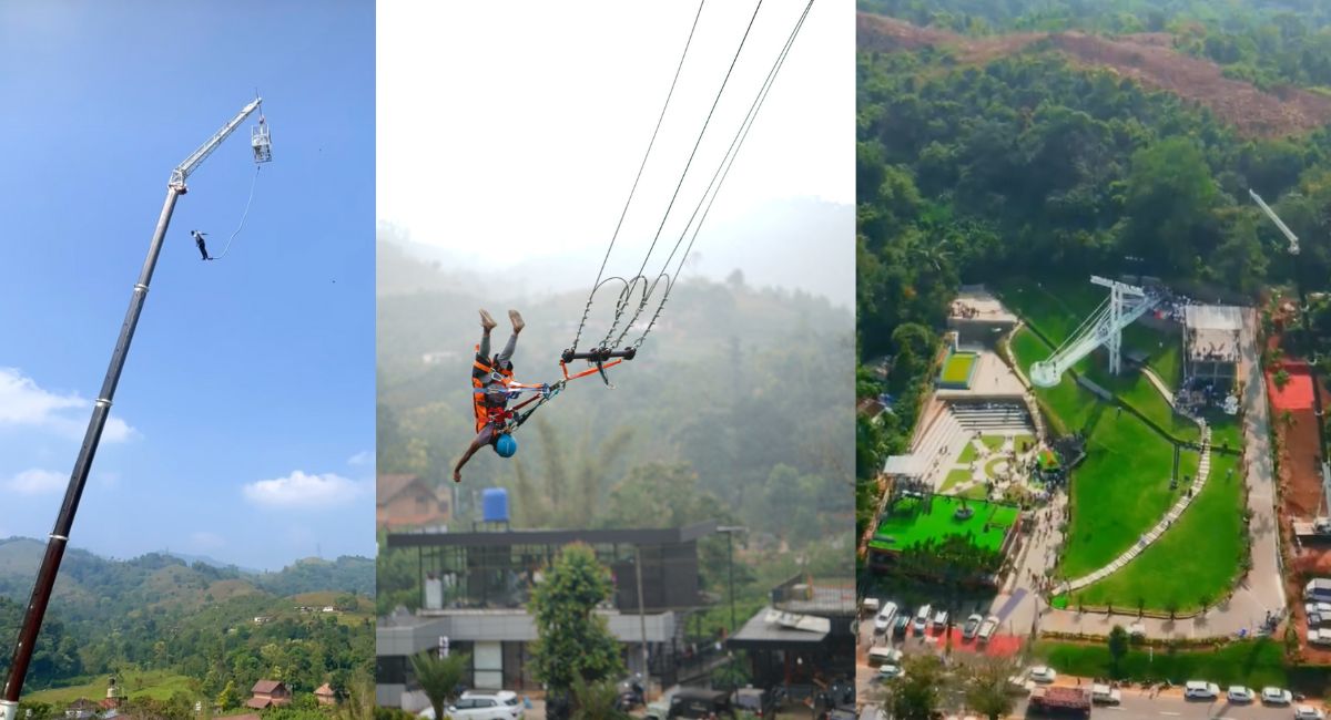 द क्लिफको सेटअपमा भारतको केरलामा नयाँ बञ्जी सहितको एड्भेन्चर पार्क सञ्चालनमा